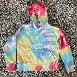 Gap kids tie dye hoodie. Size S (6-7) EUC
